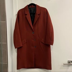 Zara Wool blend Peacoat